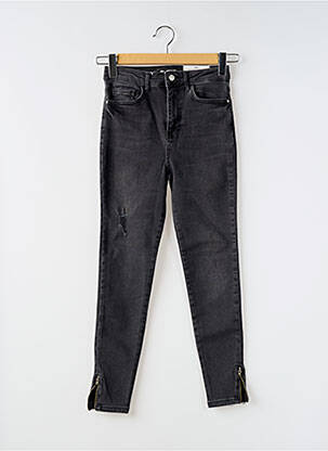 Jeans skinny taille normale taille normale noir DEFACTO femme