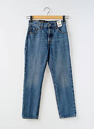 Jeans coupe droite taille normale taille normale bleu LEVIS femme