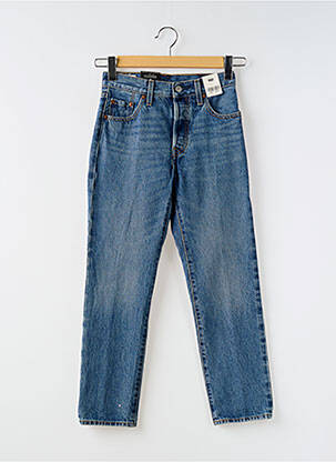 Jeans coupe droite taille normale taille normale bleu LEVIS femme