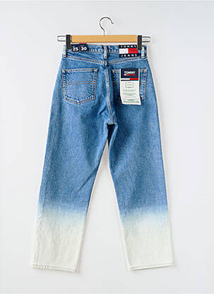 Jeans coupe droite stretch taille normale bleu TOMMY HILFIGER femme