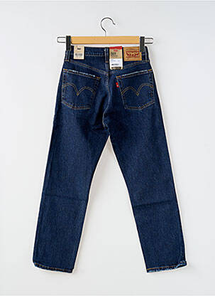 Jeans coupe droite stretch taille normale bleu LEVI'S femme