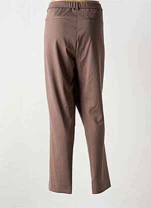 Pantalon droit stretch taille normale marron DAMART femme
