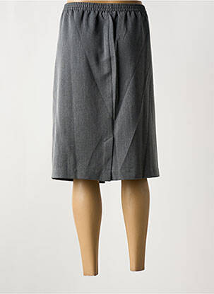 Jupe mi-longue stretch gris DAMART femme