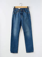 Jeans coupe droite bleu LEVIS pour femme seconde vue