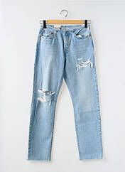 Jeans coupe droite bleu LEVIS pour femme seconde vue