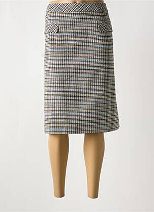 Jupe mi-longue gris DAMART pour femme