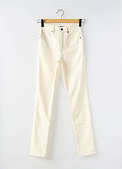 Pantalon slim beige COMPTOIR DES COTONNIERS pour femme seconde vue