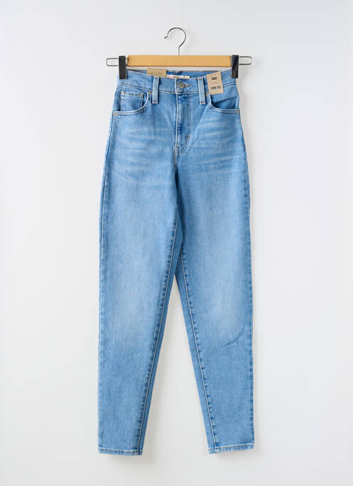 Jean coupe mom taille normale taille normale bleu LEVIS femme