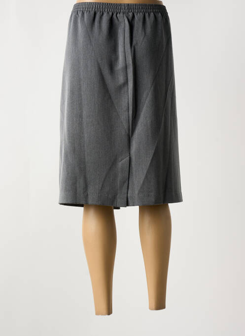 Jupe mi-longue stretch gris DAMART femme