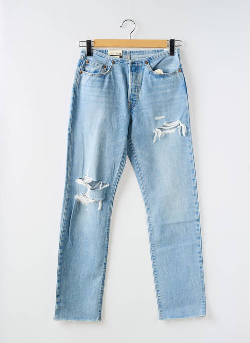 Jeans coupe droite bleu LEVIS pour femme