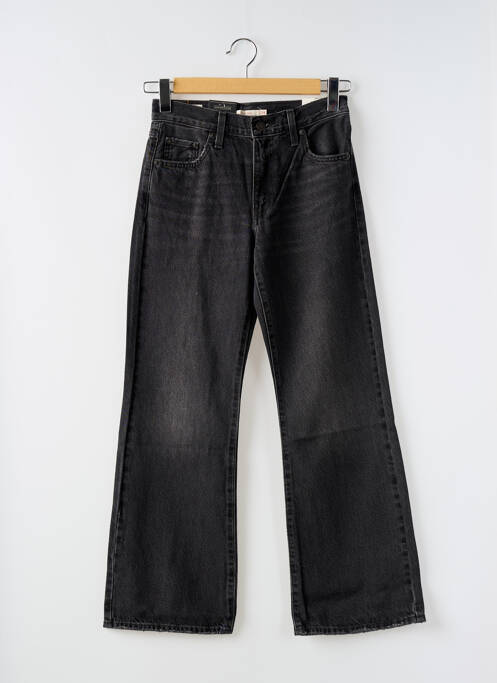Jeans coupe droite noir LEVIS pour femme