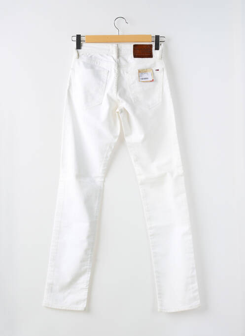 Jeans coupe slim blanc TOMMY HILFIGER pour femme
