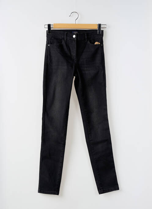 Jeans coupe slim noir CAROLL pour femme