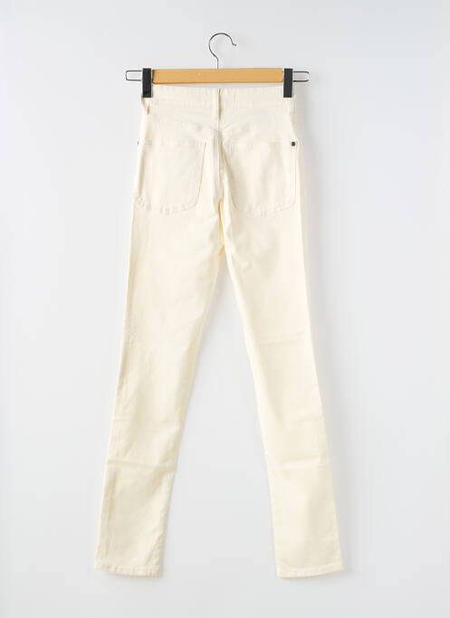 Pantalon slim beige COMPTOIR DES COTONNIERS pour femme