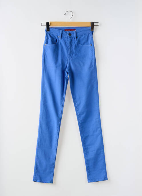 Pantalon slim bleu COMPTOIR DES COTONNIERS pour femme