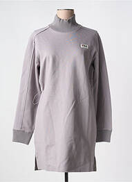 Robe pull coupe droite manches longues gris FILA femme