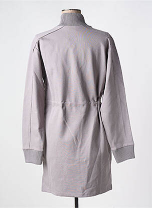 Robe pull coupe droite manches longues gris FILA femme