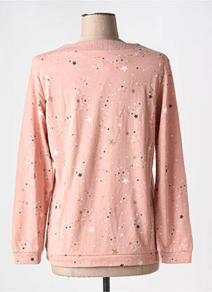 Sweat-shirt manches longues manches longues rose DAMART femme