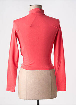 Sous-pull coupe cintrée manches longues rose FILA femme