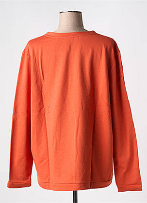 Sweat-shirt manches longues manches longues orange DAMART femme