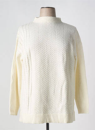 Pull manches longues manches longues blanc DAMART femme