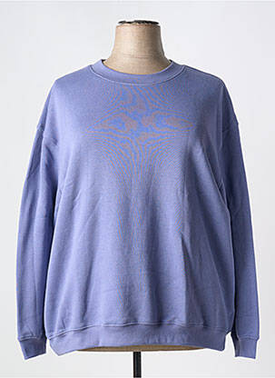 Sweat-shirt manches longues manches longues violet DAMART femme