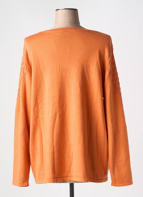Pull orange DAMART pour femme
