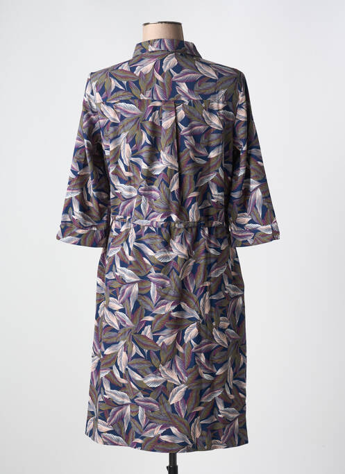 Robe mi-longue bleu DAMART pour femme