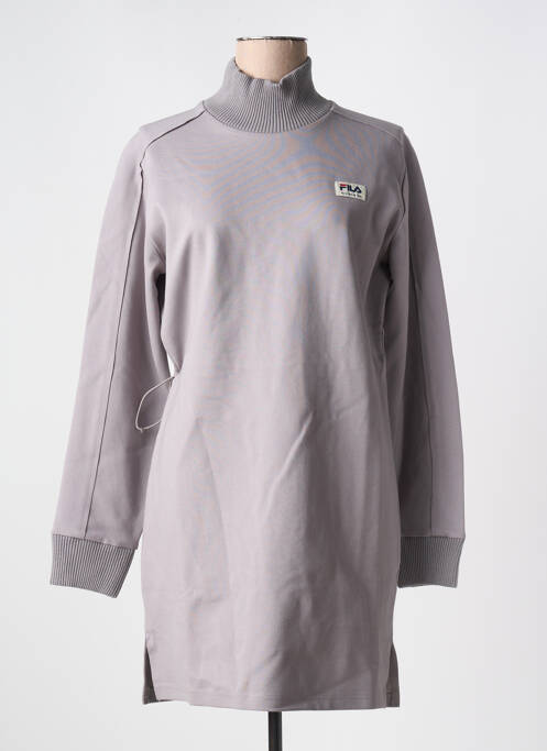 Robe pull gris FILA pour femme