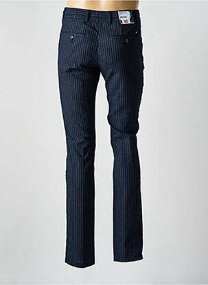 Pantalon slim fermeture zippée sous rabat boutonné taille normale bleu TOMMY HILFIGER homme