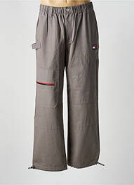 Pantalon large stretch taille normale gris TOMMY HILFIGER homme