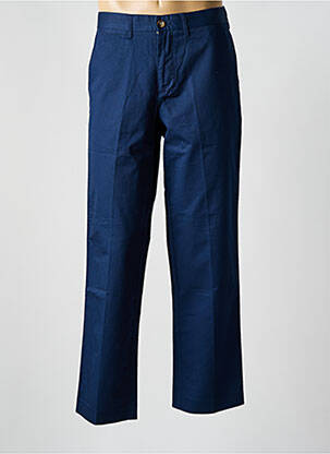 Pantalon chino tissage popeline taille normale bleu TOMMY HILFIGER homme