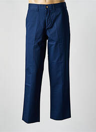Pantalon chino tissage popeline taille normale bleu TOMMY HILFIGER homme