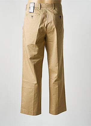 Pantalon chino tissage popeline taille normale marron TOMMY HILFIGER homme