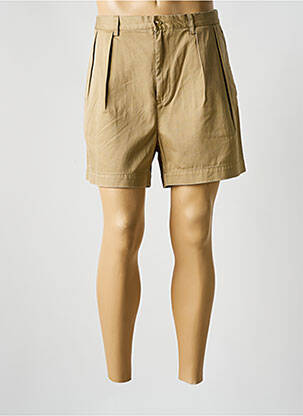 Short tissage popeline taille normale marron RALPH LAUREN homme