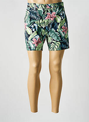 Short tissage popeline taille normale vert TOMMY HILFIGER homme