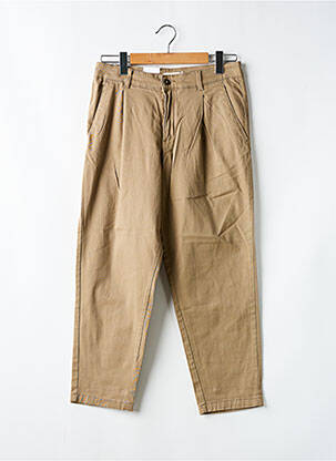 Pantalon chino stretch taille normale marron JACK & JONES homme