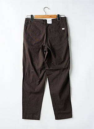 Pantalon chino stretch taille normale marron JACK & JONES homme