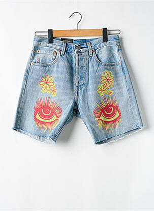 Short fermeture zippée sous rabat boutonné taille normale bleu LEVIS homme