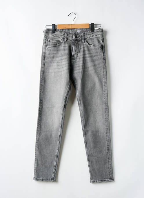 Jeans coupe slim stretch taille normale gris CELIO homme