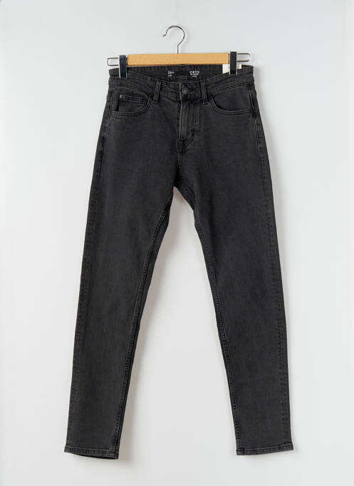 Jeans coupe slim stretch taille normale gris CELIO homme