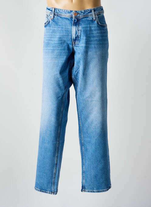 Jeans coupe droite bleu JACK & JONES pour homme