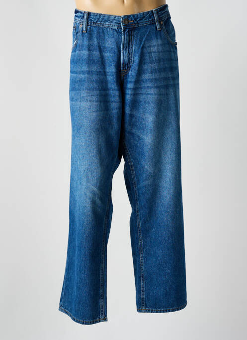 Jeans coupe large bleu JACK & JONES pour homme