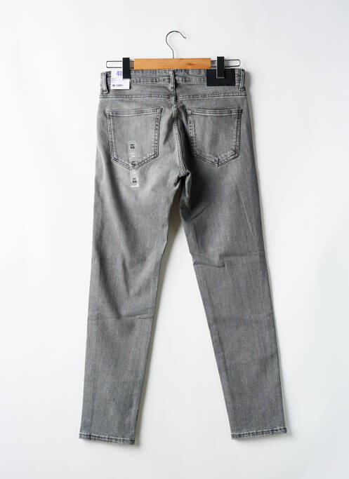 Jeans coupe slim gris CELIO pour homme