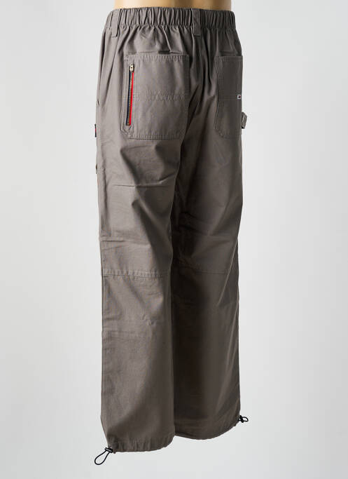 Pantalon large gris TOMMY HILFIGER pour homme