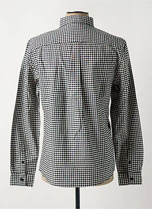 Chemise manches longues coupe droite noir CELIO homme