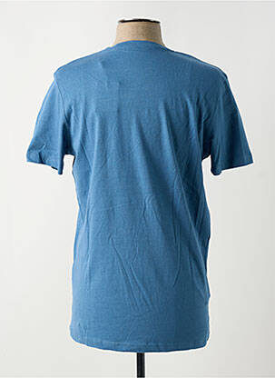 T-shirt coupe cintrée manches courtes bleu JACK & JONES homme