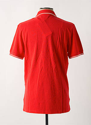 Polo coupe cintrée manches courtes rouge JACK & JONES homme