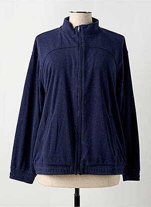 Veste casual coupe droite bleu DAMART homme