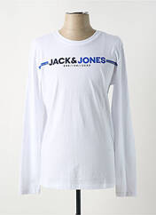 T-shirt blanc JACK & JONES pour homme seconde vue